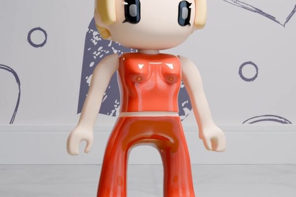 Разработка концепции, дизайна, 3д-модели, визуализации, анимационного ролика коллекционной игровой фигурки СОНА.