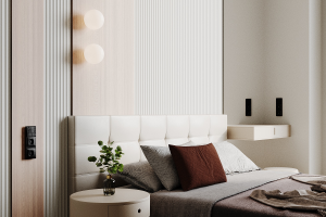 3d-визуализация интерьера спальни