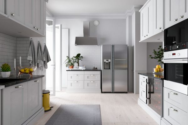 3d-визуализация интерьера кухни