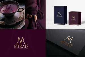 ЛОГОТИП ДЛЯ БРЕНДА ЧАЯ