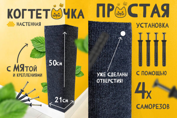 Инфографика Когтеточка