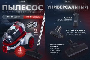 Инфографика пылесоса