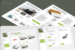 Интерфейс для каталога мебели EKOPART