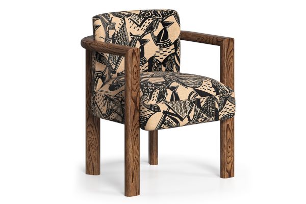 Aria Dining Chair Daxton Jacquard