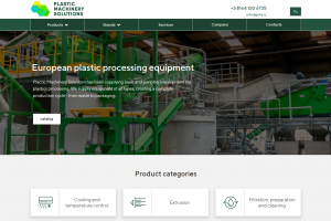Оборудование для переработки Plastic Machinery Solutions