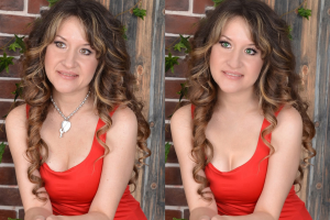 портретная ретушь, пластика, монтаж