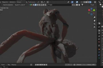 Персонаж в 3д для проекта по видеоигре