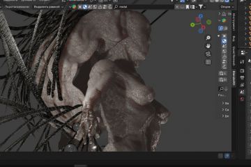 Персонаж в 3д для проекта по видеоигре
