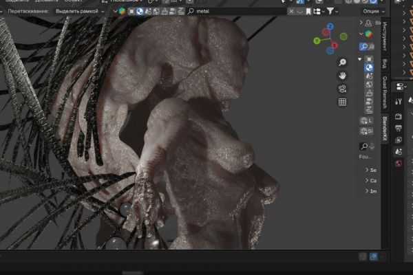 Персонаж в 3д для проекта по видеоигре