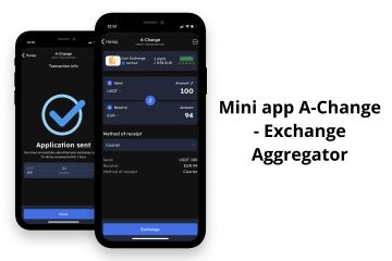 Mini app A-Change - агрегатор обменников