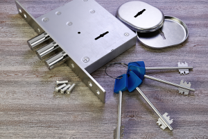 Сувальдный замок - моделирование и предметная визуализация.