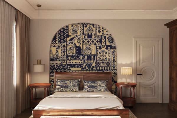 Визуализация коллекции мебели в интерьере