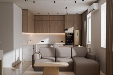 Дизайн проект для интерьера с рабочими чертежами (1600р за 1 кв.м.)