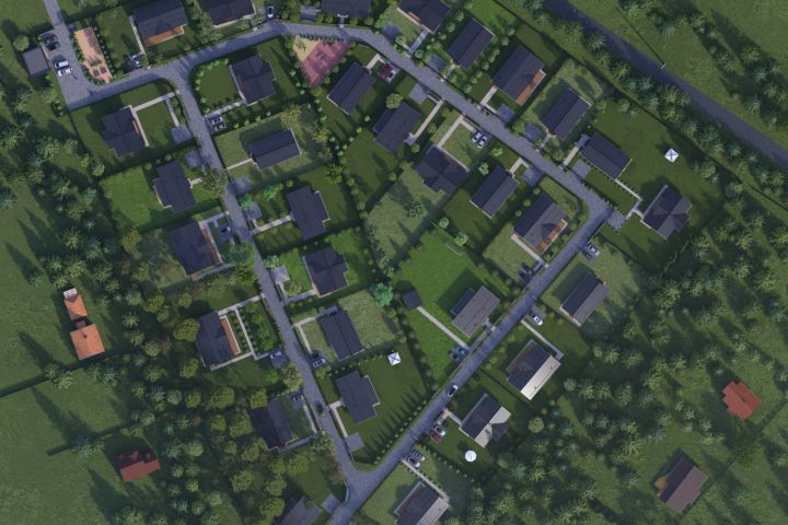 Визуализация генерального плана и ландшафта - 5619002