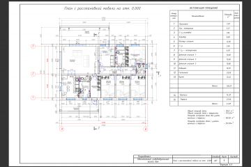Разработка АР и КР для строительства каркасного дома