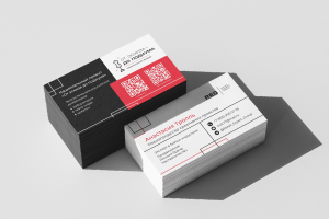 Визитки для креативного продюсера Анастасии Тролль