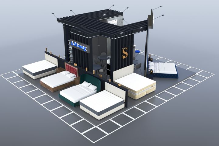 Визуализация выставочного стенда - 5619098