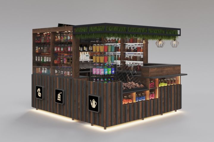 Дизайн торгового острова