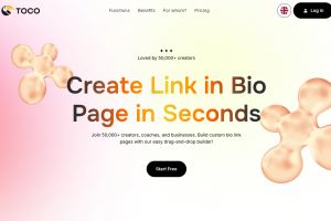 Toco - Full-stack приложение для планирования с аутентификацией и анимациями (Next.js 14, TypeScript, Tailwind)