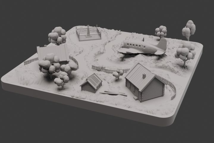 Моделирование инсталляции для 3D печати на 3D принтере