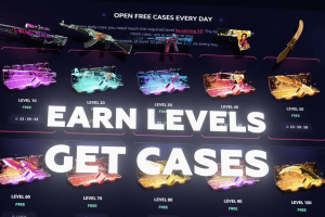 Видео дизайн презентации функций сайта по продаже скинов CS 2