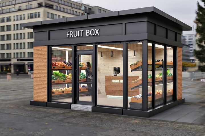 Визуализация НТО (киоск/павильон) - 5619649