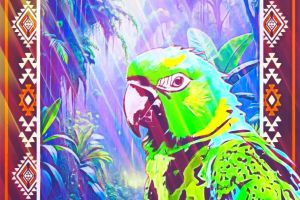 постер ПОПУГАЙ И ДЖУНГЛИ