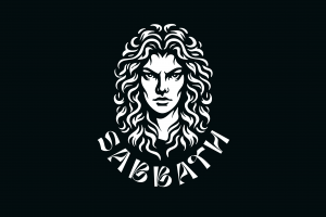 Логотип тату-салона "Шабаш"