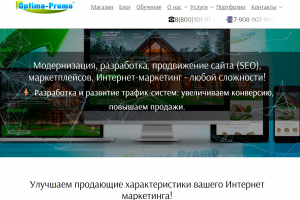 Разработка адаптивного лэндинга