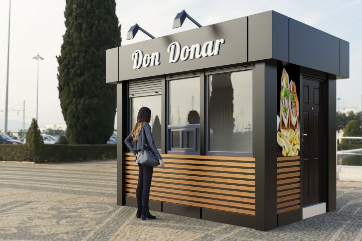 Визуализация НТО (киоск/павильон) - 5620826