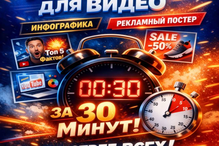 Качественно сделаю одно изображение для любых нужд