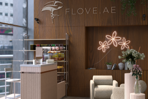 Дизайн пространства салона цветов "FLOVE.AE"