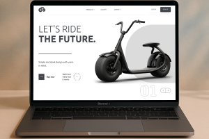 Сайт по продаже электросамокатов