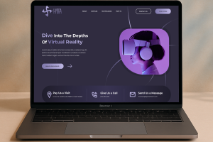 Сайт для VR компании