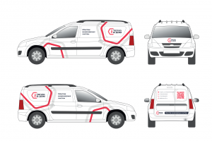 Брендинг автомобиля Лада Ларгус