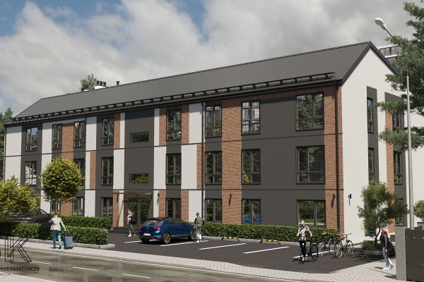 Визуализация гостиницы, день