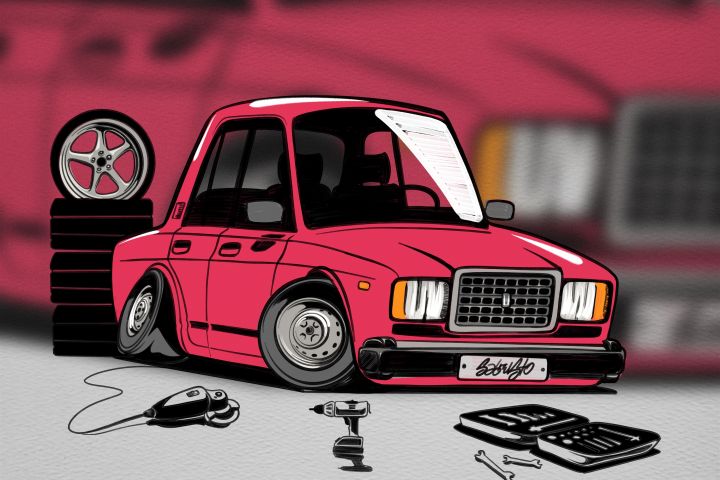 Cartoon Car - 5622935