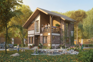 Визуализация коттеджей