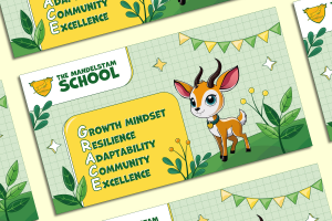 Дизайн баннера для школы The Mandelstam School