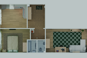 Визуализация интерьера квартиры