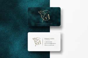 Разработка дизайна визитки для салона красоты