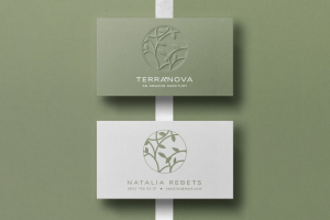 Разработка дизайна визитки для салона красоты