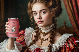 Дизайн этикетки для "Lemonade gallery"
