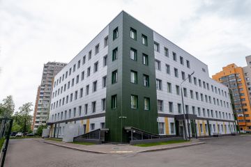 Фото интерьера поликлиники для строительной компании ВСИ