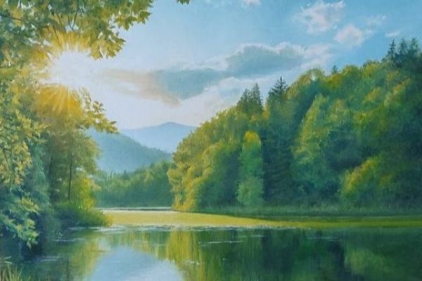 Летний пейзаж 1