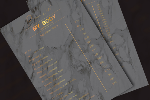 Создание прайс листа для MY BODY