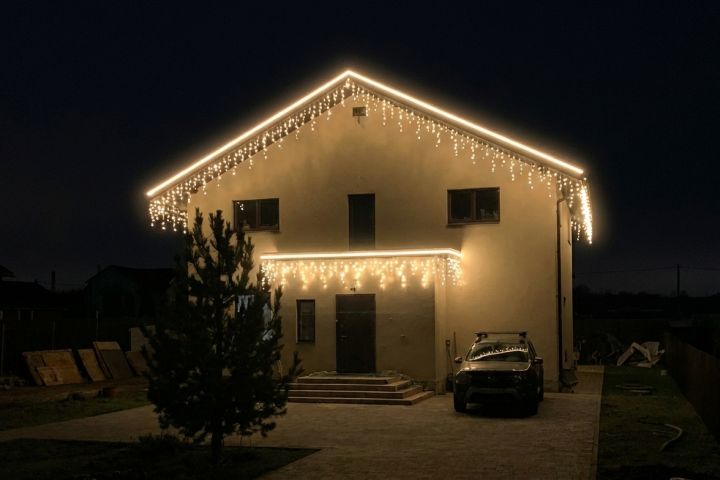 Визуализация освещения / неон / гирлянды / неоновые вывески / фасады для бизнеса - 5626760