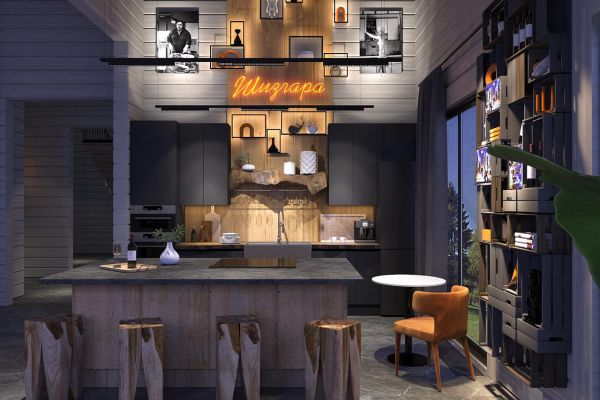 Дизайн деревянного дома