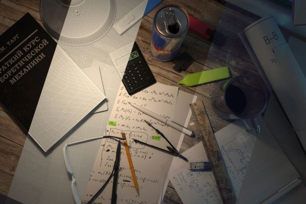 Стол студента