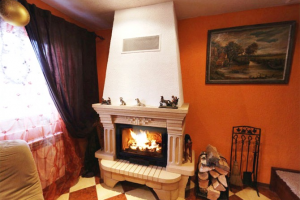 Сайт с 3D-Камином и интерьером